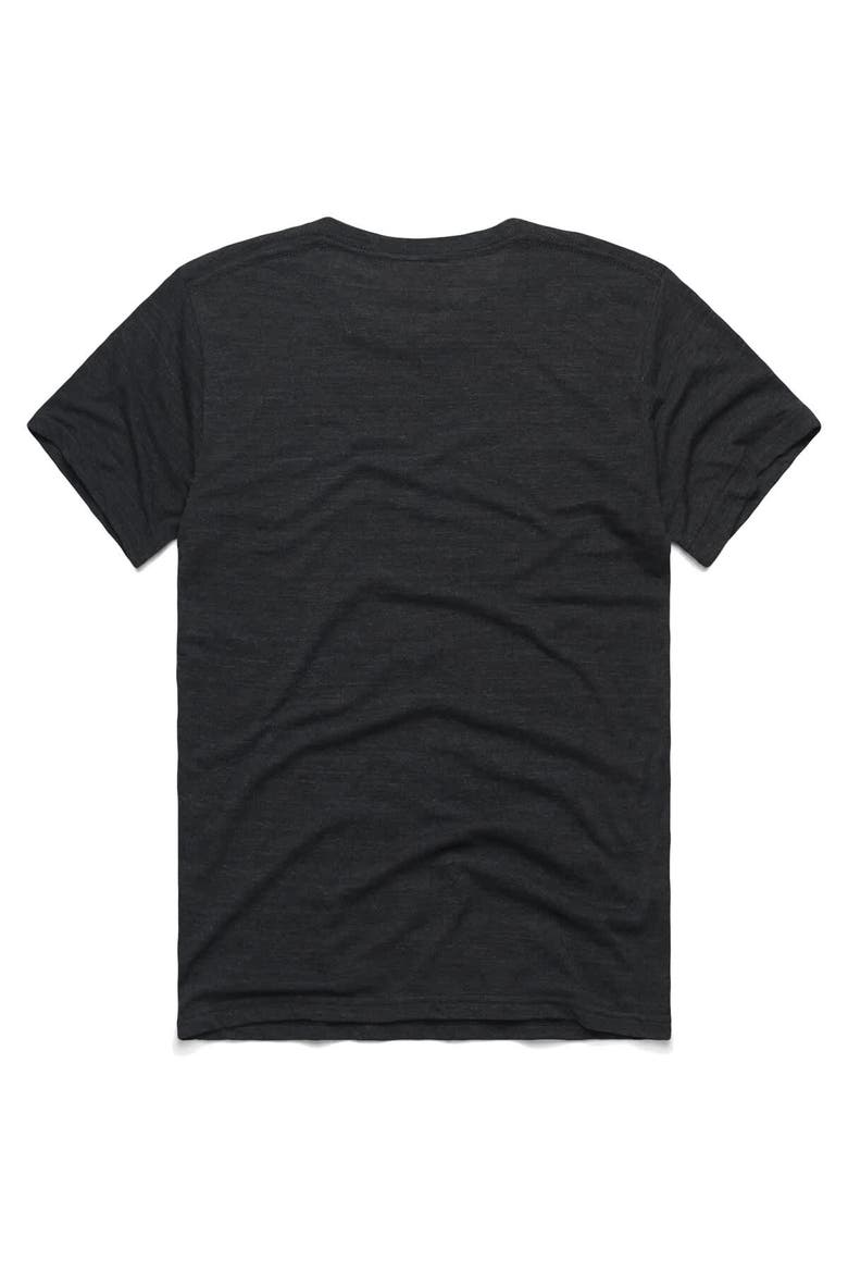 Unisex Homage  Charcoal Boston Celtics Hometown Edition Tri-Blend T-Shirt, Alternate, color, Charcoal