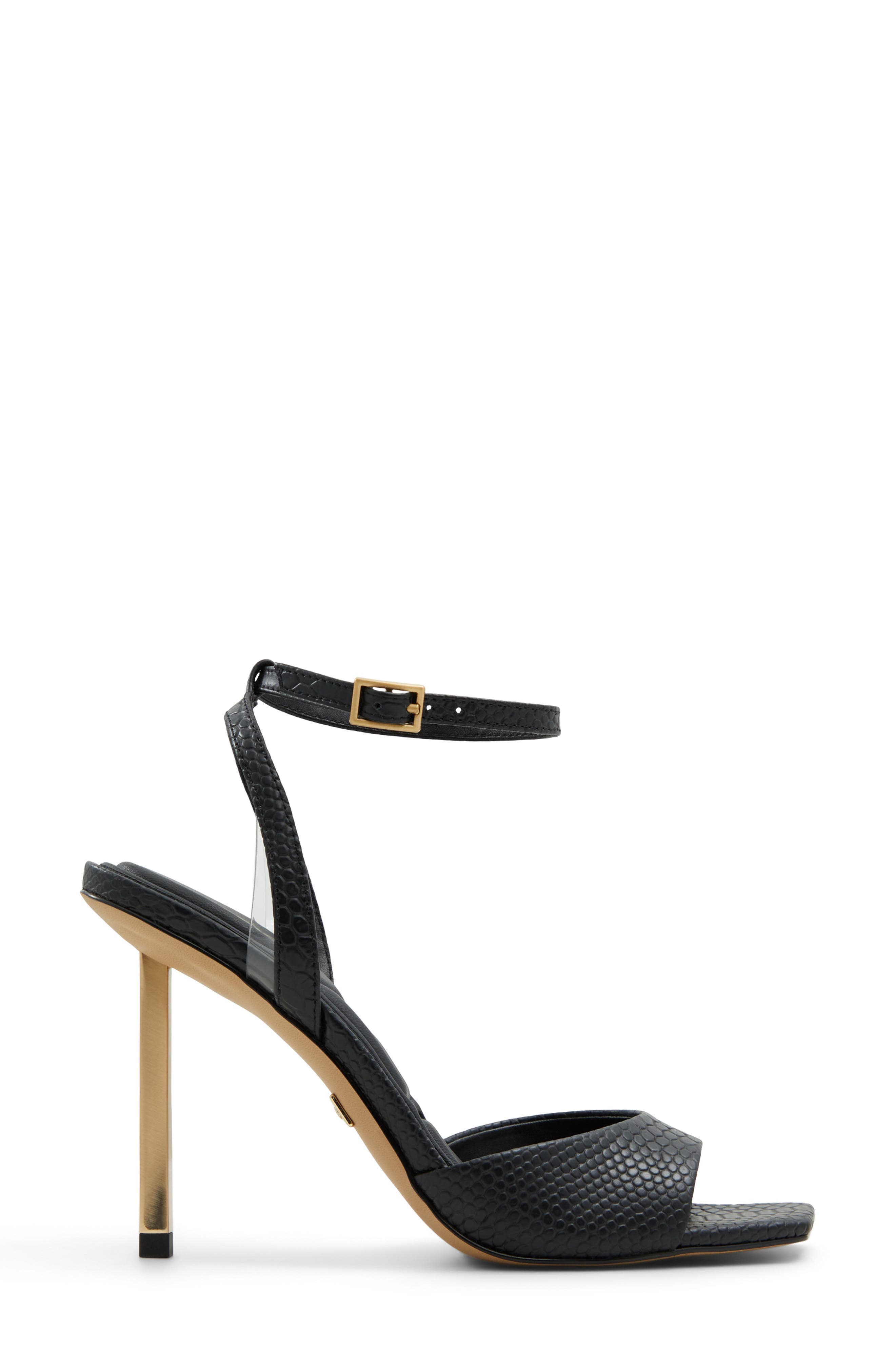 ALDO Lettie Ankle Strap Sandal, Alternate, color, 