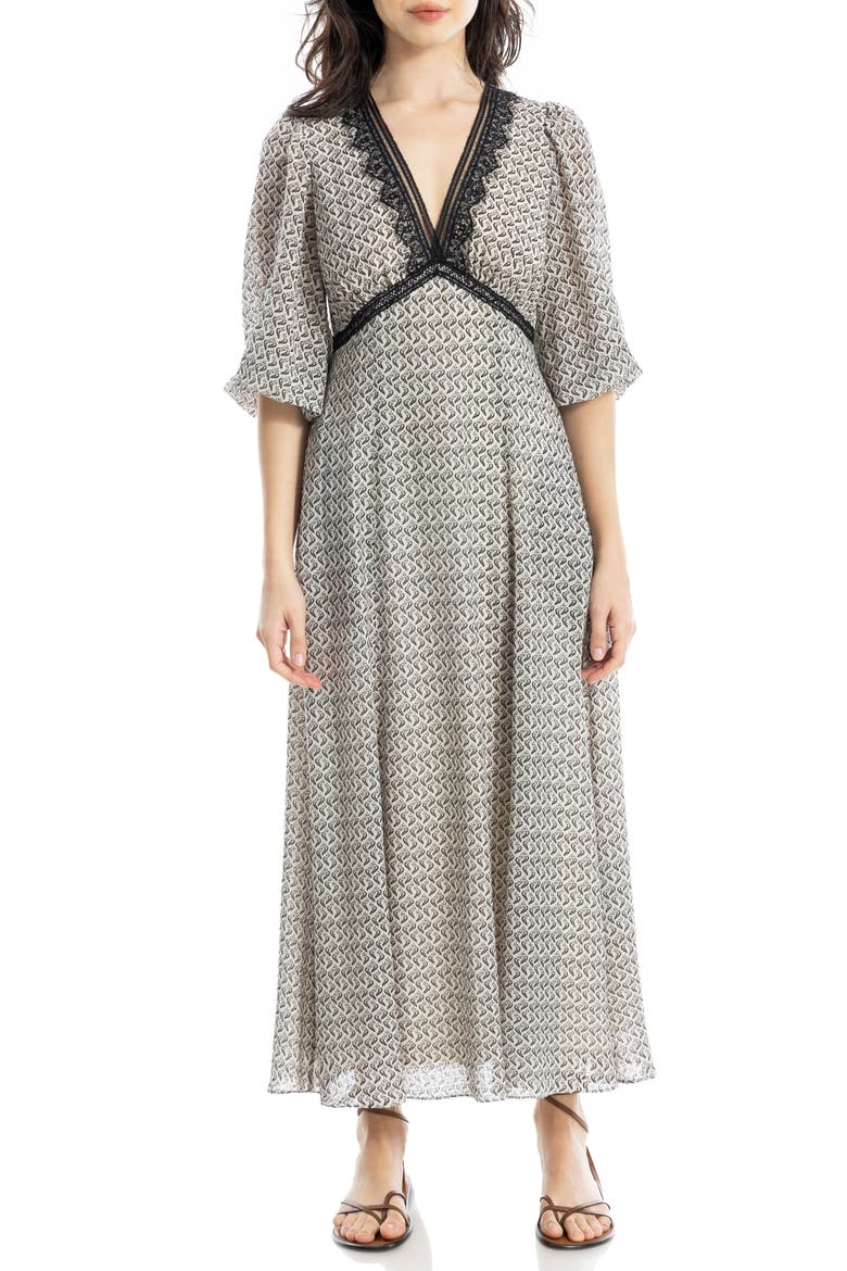 Lace Trim Maxi Dress video