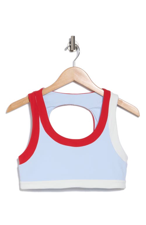 FREE PEOPLE FREE PEOPLE NEVER BETTER COLORBLOCK SPORTS BRA