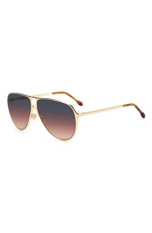 Isabel Marant 60mm Gradient Pilot Sunglasses