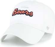 '47 Women's '47 White Chicago Bears Trendy Script Clean Up Adjustable Hat