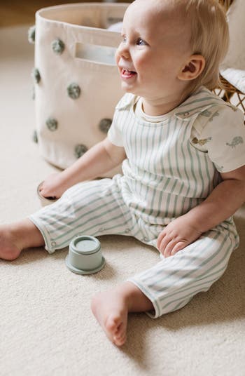 Stripe Organic Cotton Overall