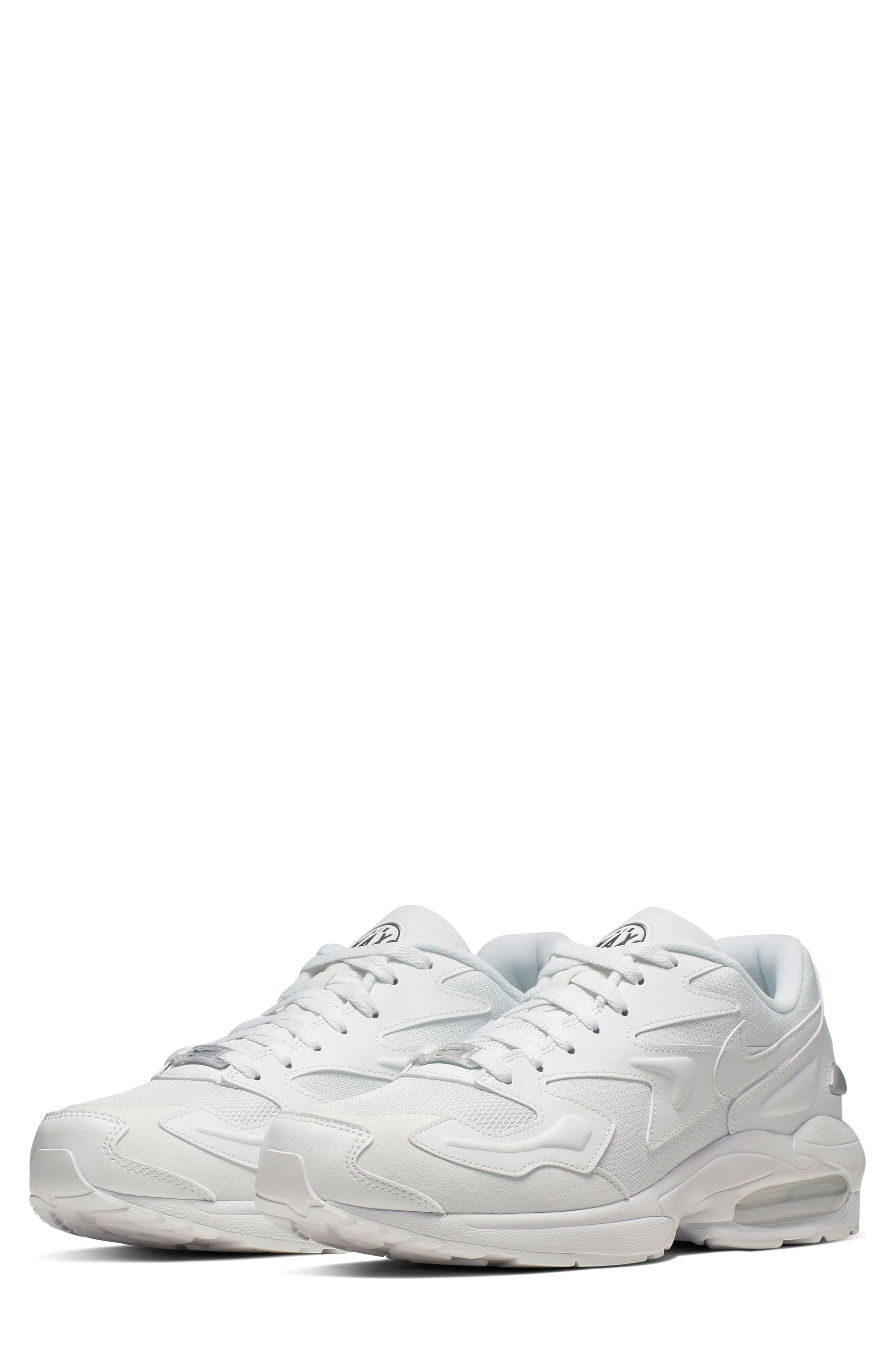 Air Max2 Light Sneaker, Main, color, OFF WHITE/ OFF WHITE