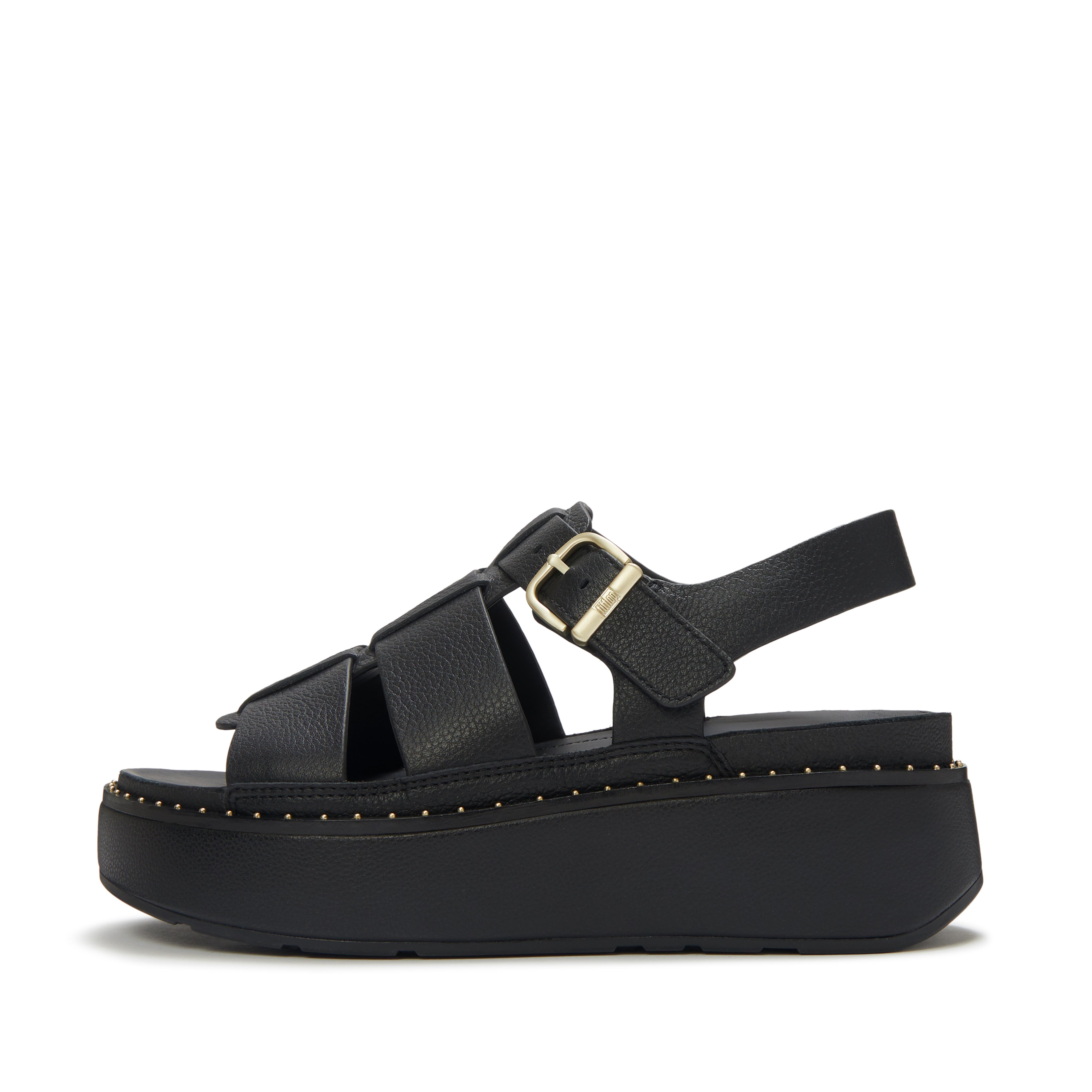 Gen-FF Max Fisherman Sandals, Alternate, color, All Black