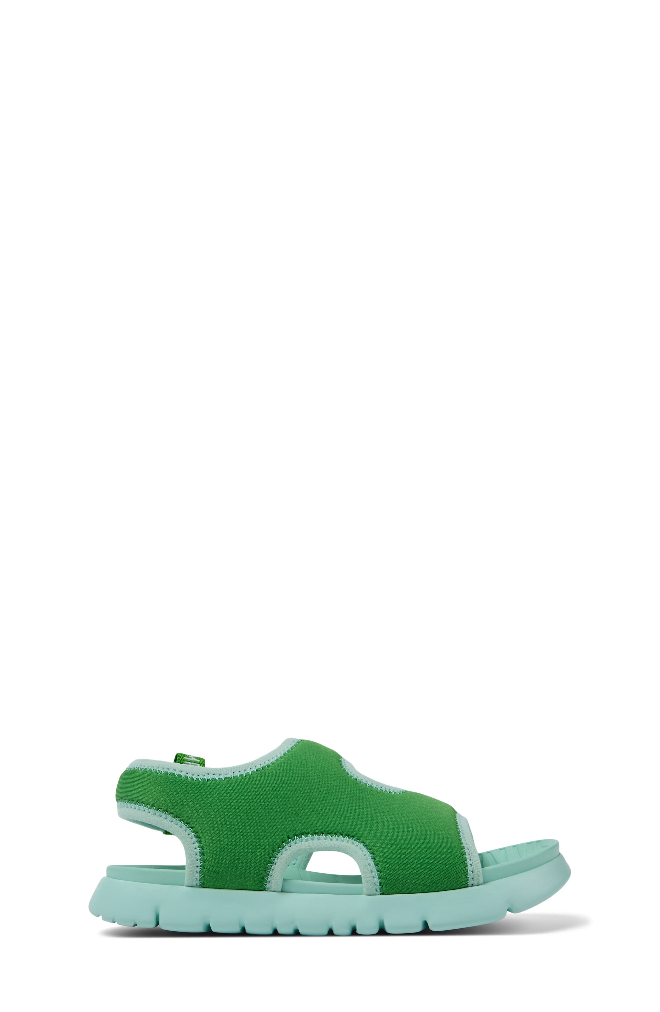 Camper Kids' Oruga Sandal, Alternate, color, Bright Green