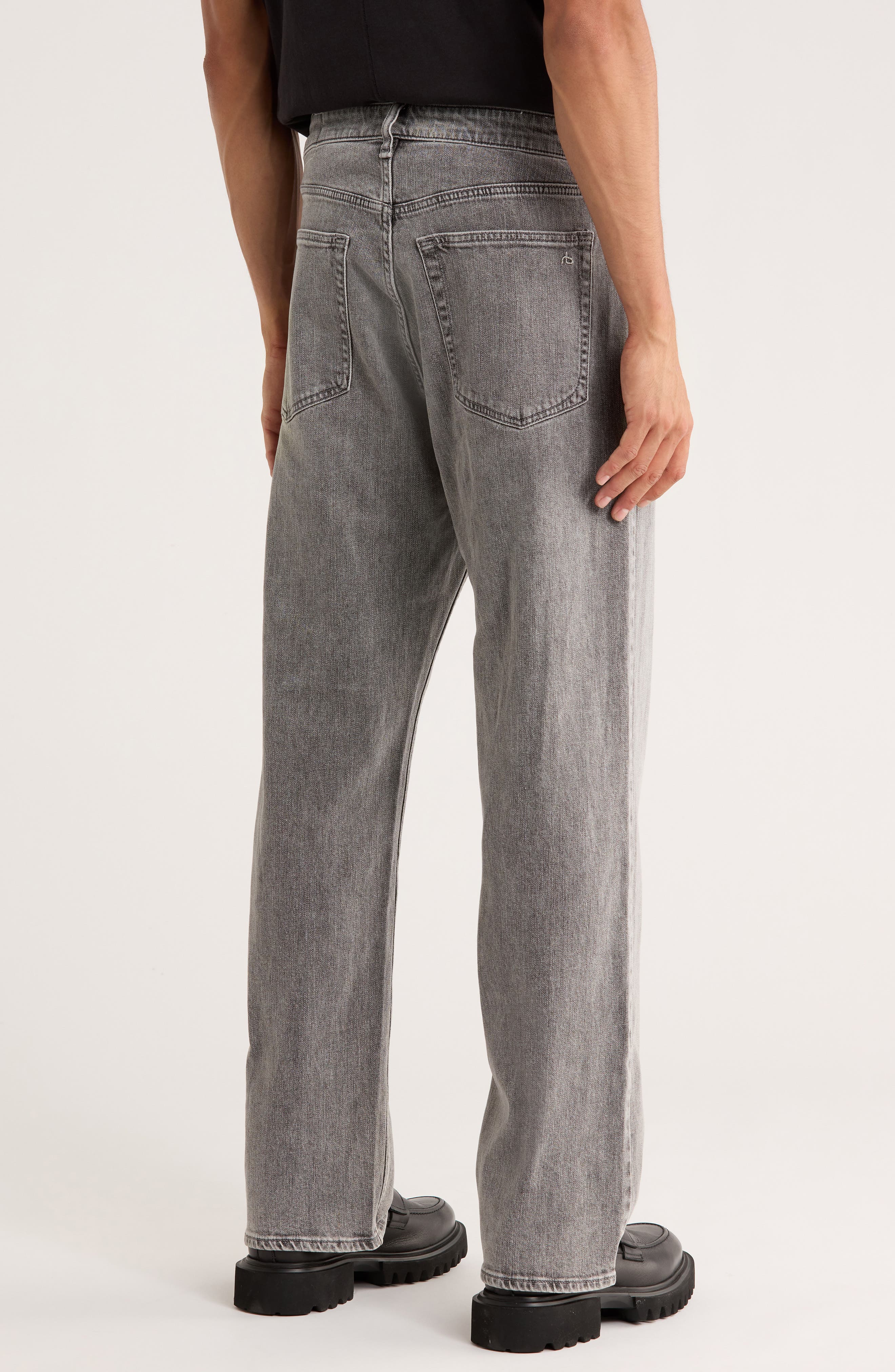 Fit 4 Authentic Stretch Straight Leg Jeans - image 2