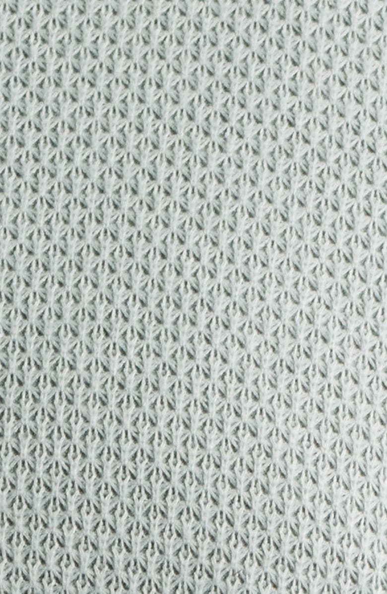 Johnston & Murphy Linden Textured Short Sleeve Button-Up Shirt, Alternate, color, Sage