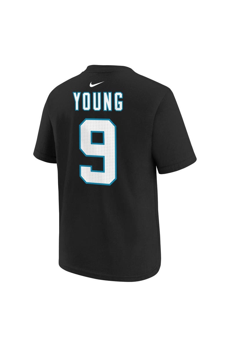 Nike Youth Nike Bryce Young Black Carolina Panthers Player Name & Number T-Shirt, Alternate, color, Black