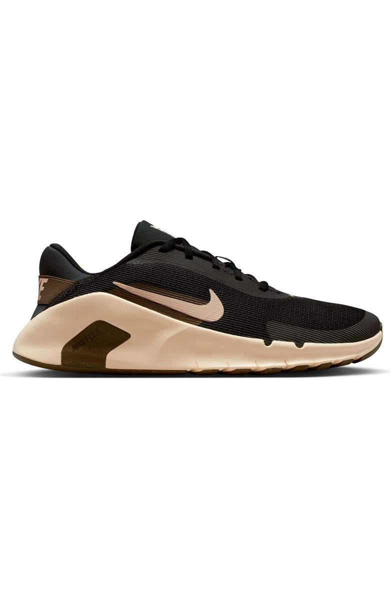 Nike Flex Train Athletic Training Shoe, Alternate, color, Black/ Light Khaki