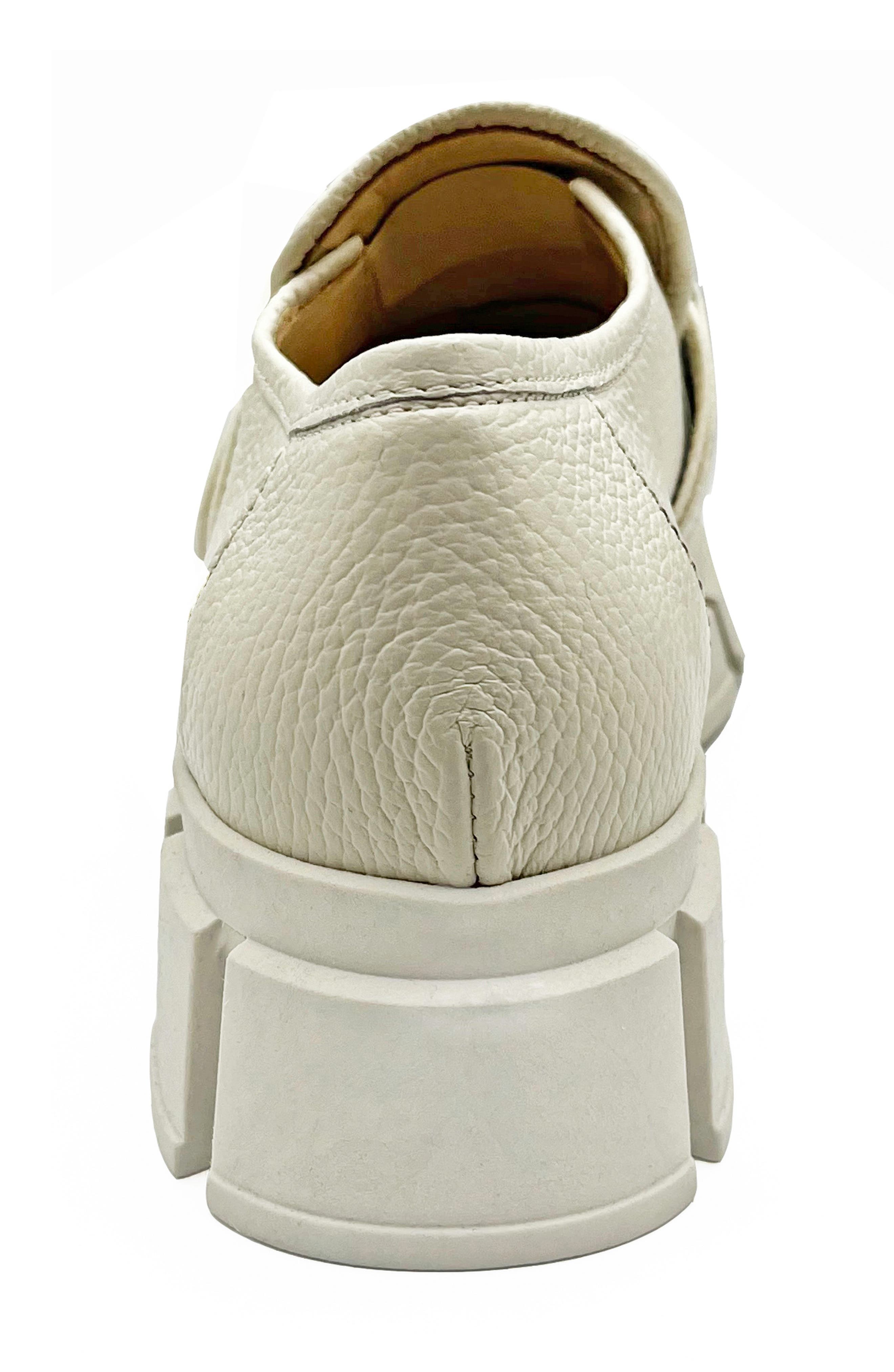 Raquel Paltform Loafer, Alternate, color, OFFWHITE