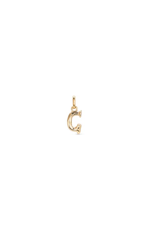 18K Gold-Plated Letter G Charm