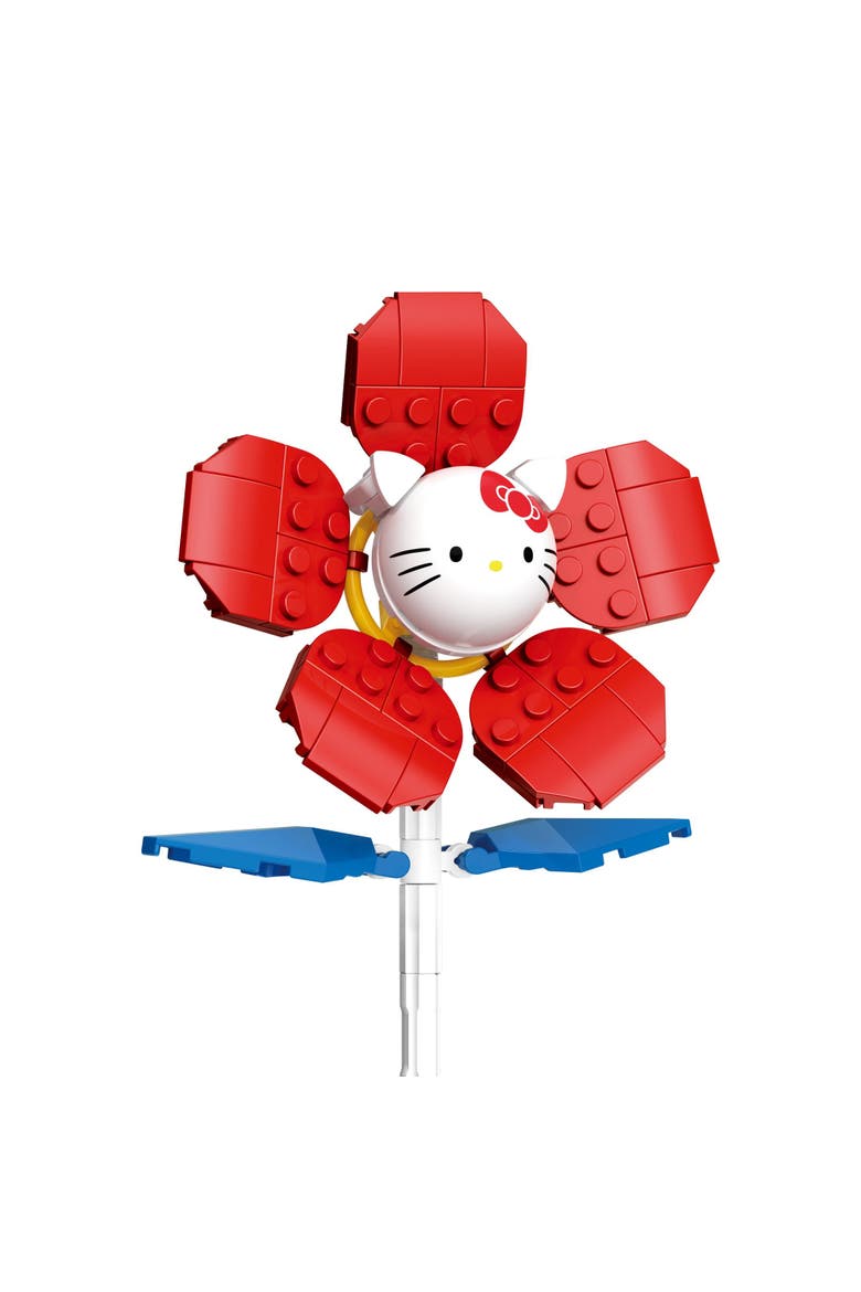 Hello Kitty Flower Building Set, Alternate, color, Pink