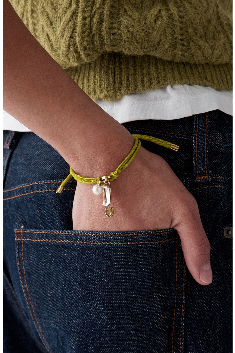 Sam Tag Cord Bracelet, Alternate, color, MIXED METAL