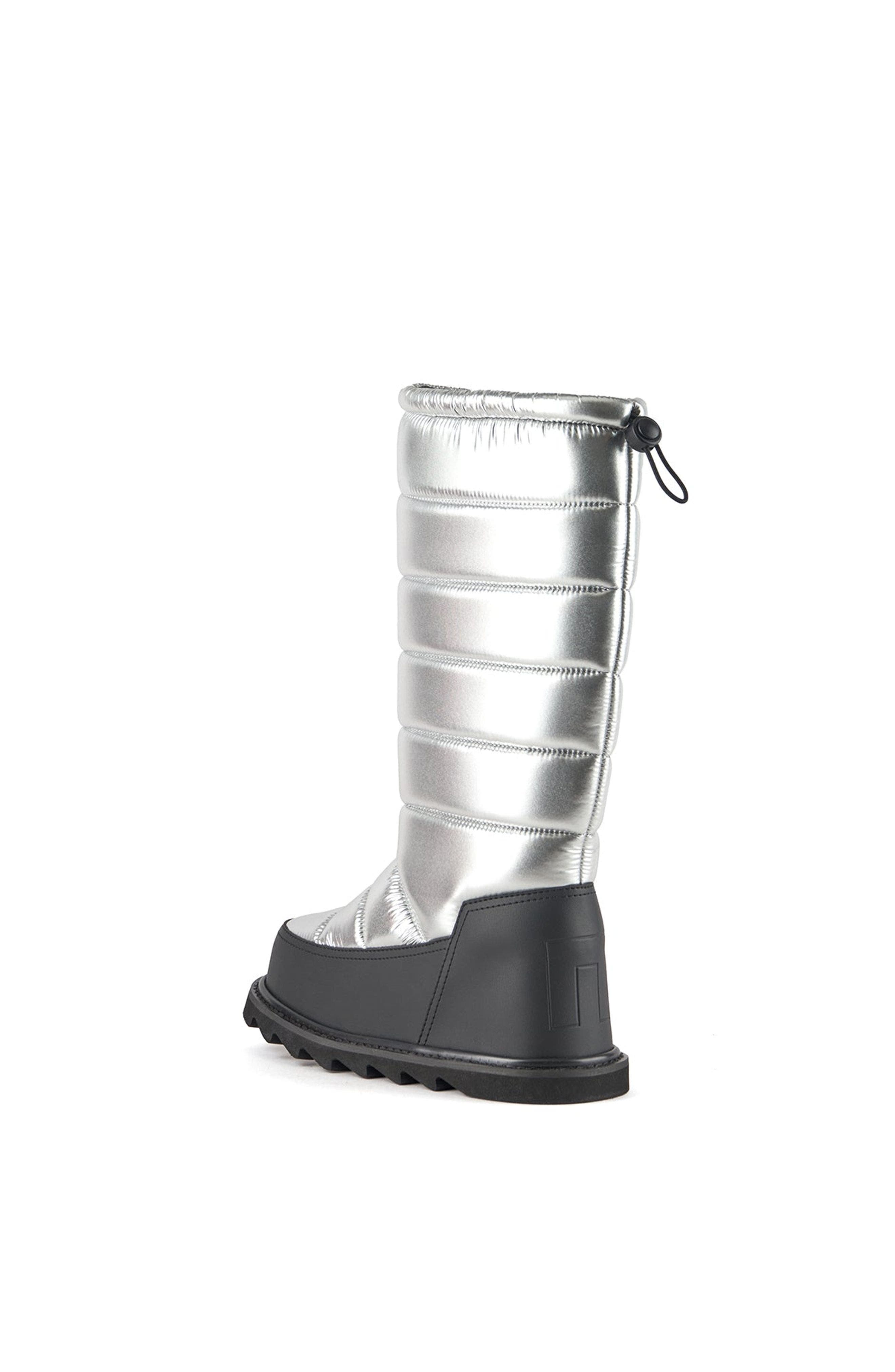 United Nude Zembla Bubble Boot, Alternate, color, Silver