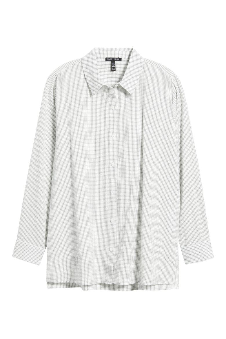 Classic Collar Easy Organic Cotton Button-Up Shirt, Alternate, color, WHITE