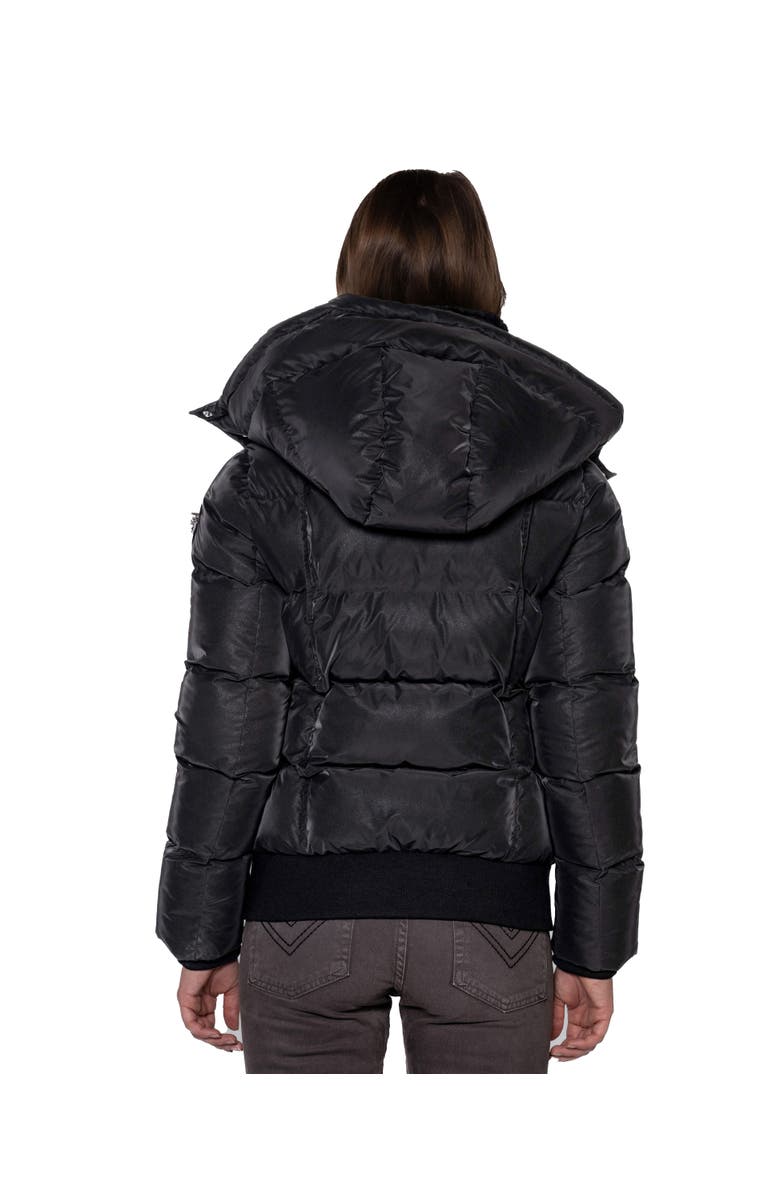 Woodpecker Women's Bumnester 3/4 Length Quilted Coat, Alternate, color, Black Diamond