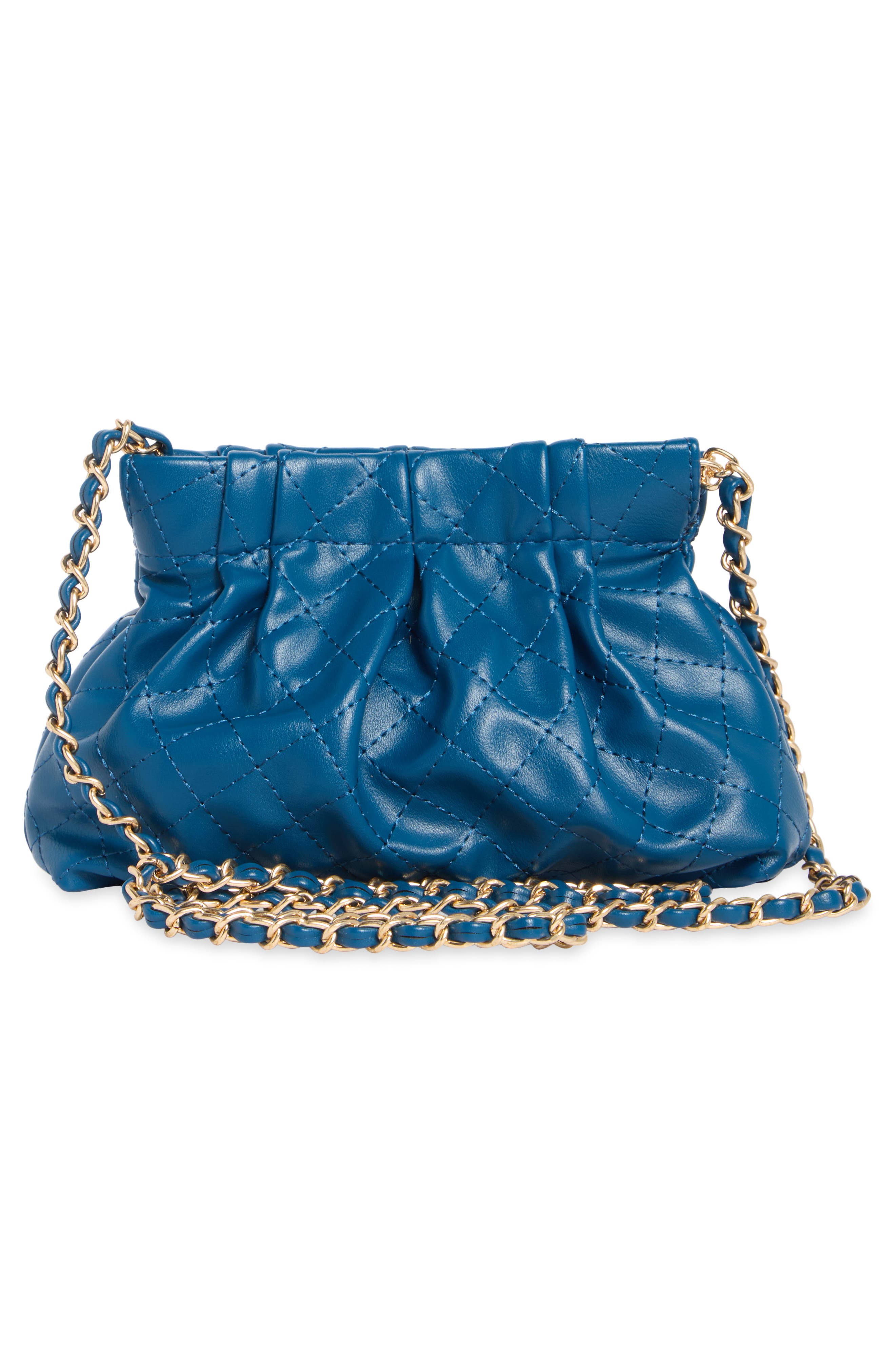 Quilted Crossbody Bag, Alternate, color, DENIM