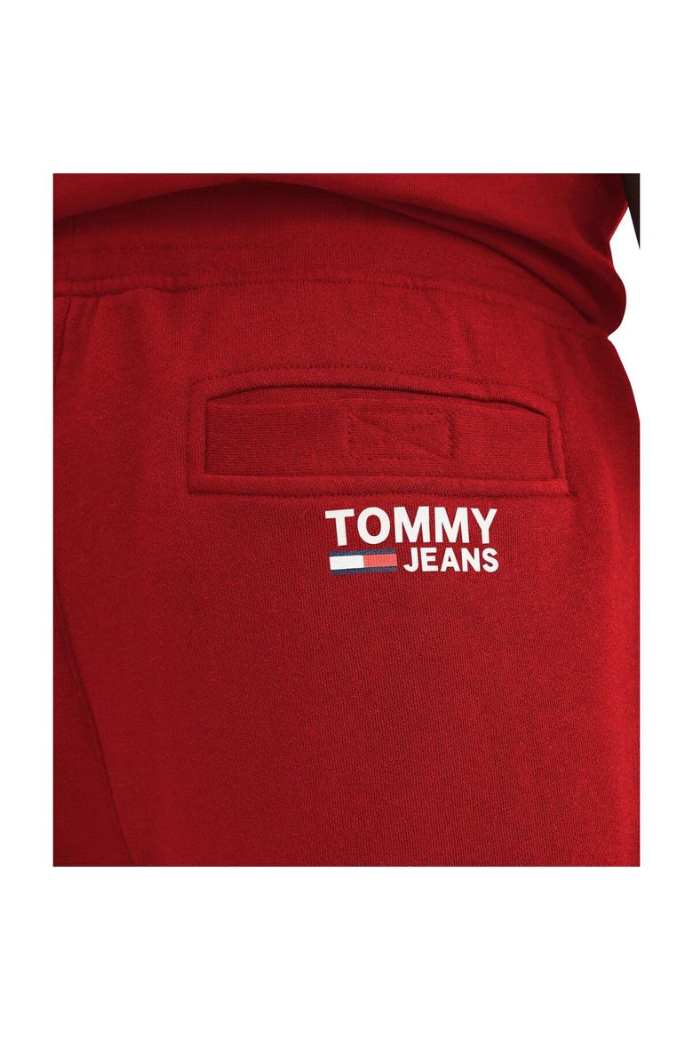 Men's Tommy Jeans Red Atlanta Hawks Carl Bi-Blend Fleece Jogger Pants, Alternate, color, Red