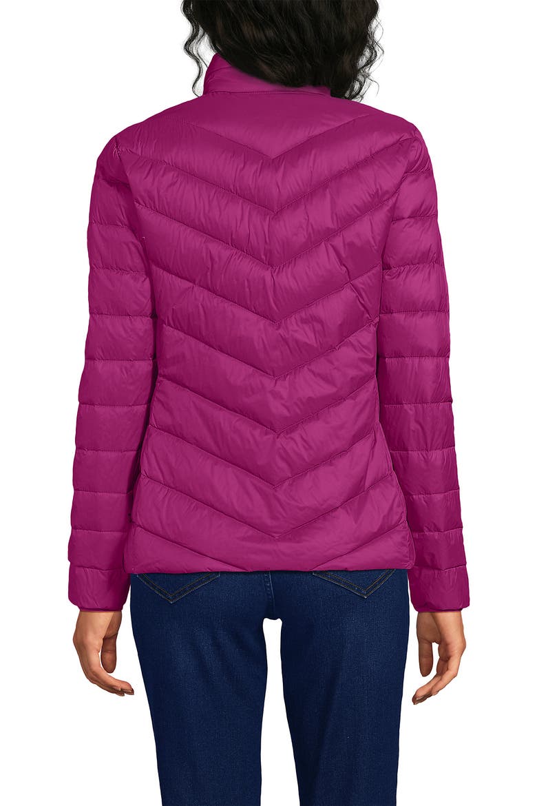Wanderweight Ultralight Packable Chevron Quilted Down Jacket, Alternate, color, Light Raspberry Sorbet
