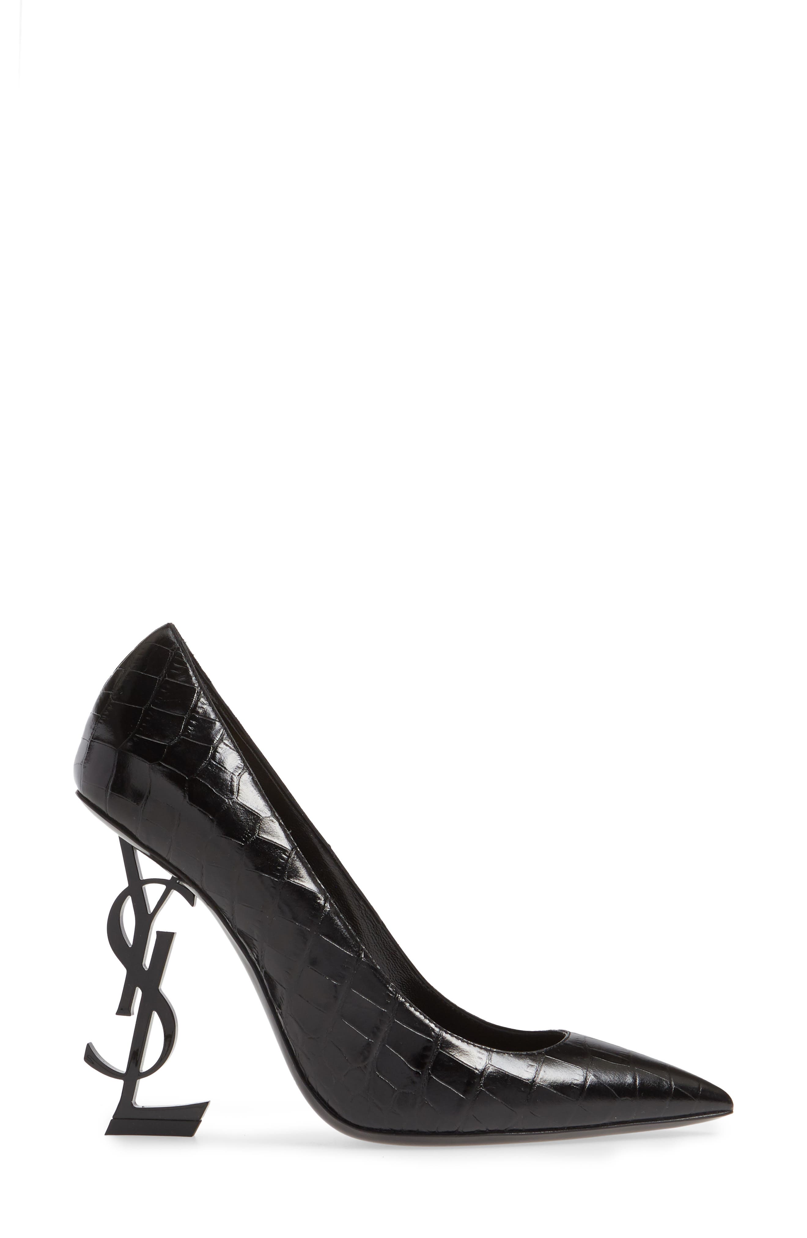 Saint Laurent Opyum YSL Pointy Toe Pump, Alternate, color, 