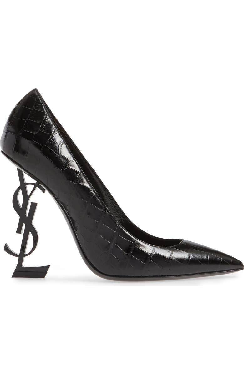 Saint Laurent Opyum YSL Pointy Toe Pump, Alternate, color,