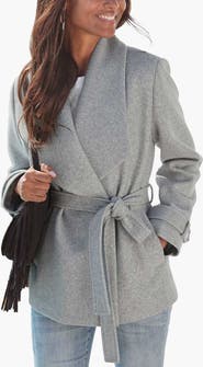 LASCANA Short Belted Coat