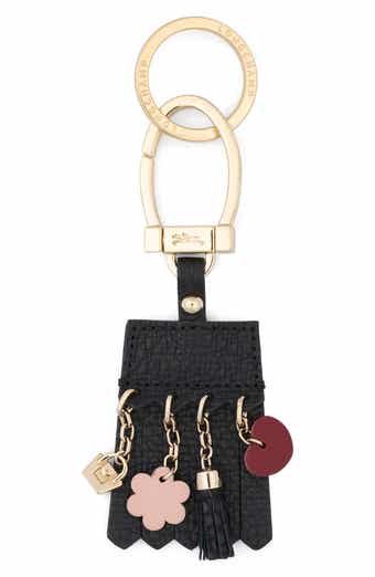 Longchamp Fringe Multicharm Key Ring