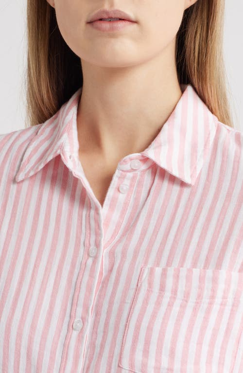 CASLONR CASLON(R) CASUAL GAUZE BUTTON-UP SHIRT
