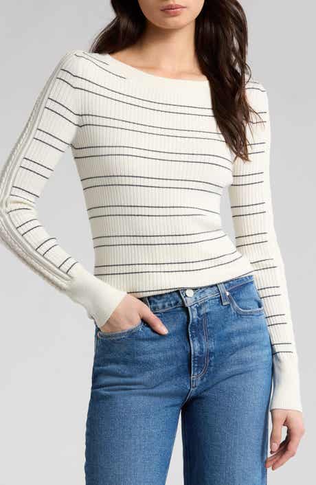 PAIGE Rhyse Stripe Knit Shirt
