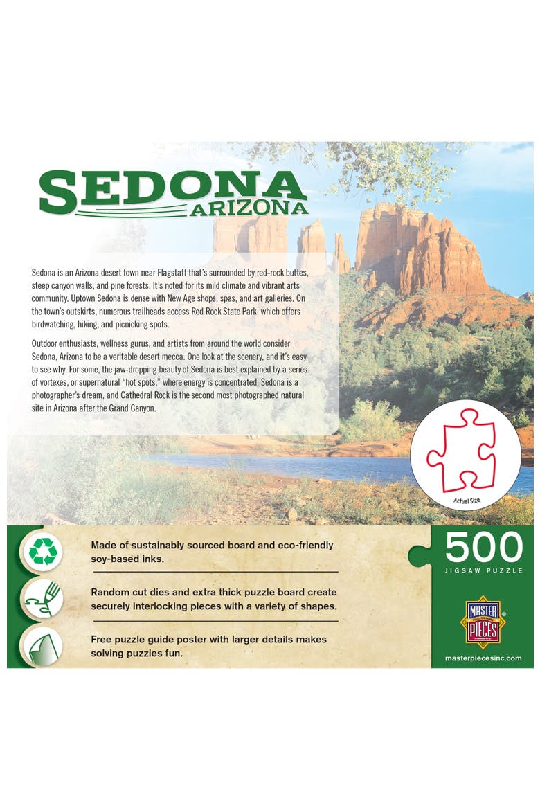 Sedona, Arizona 500 Piece Jigsaw Puzzle, Alternate, color, Multicolor