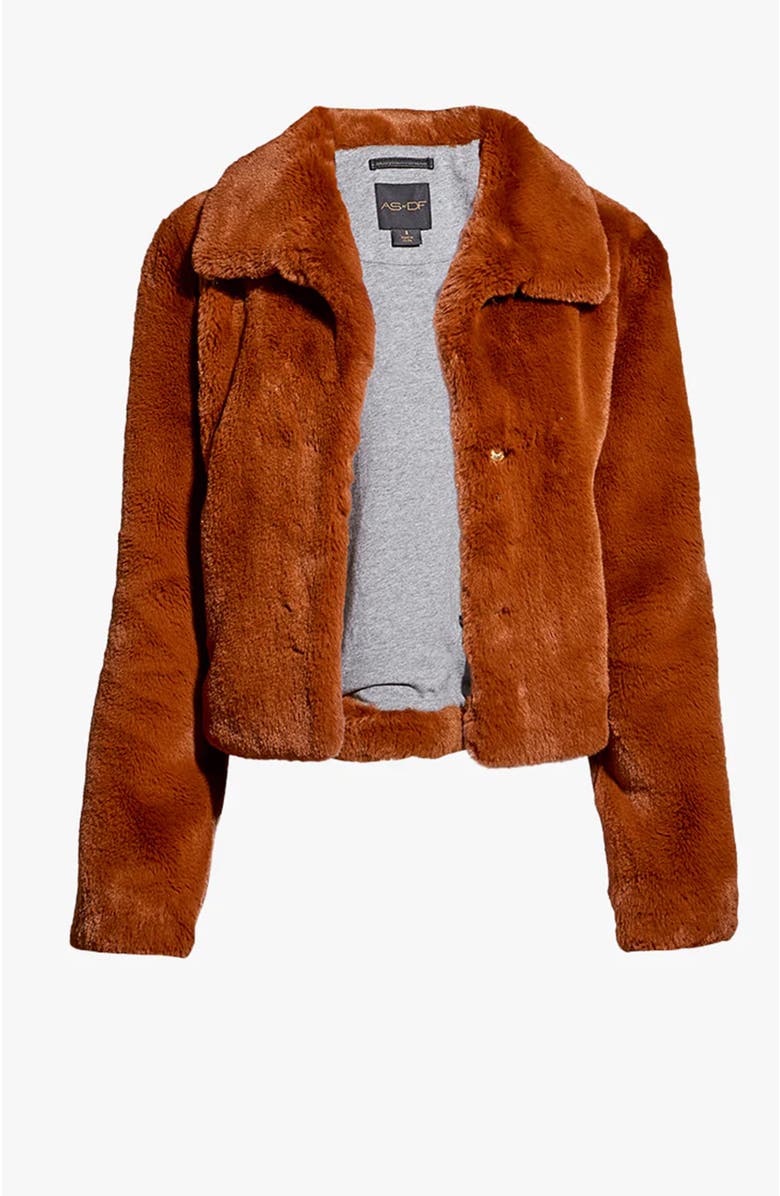 AS by DF Alba Fur Chubby, Alternate, color, Clay