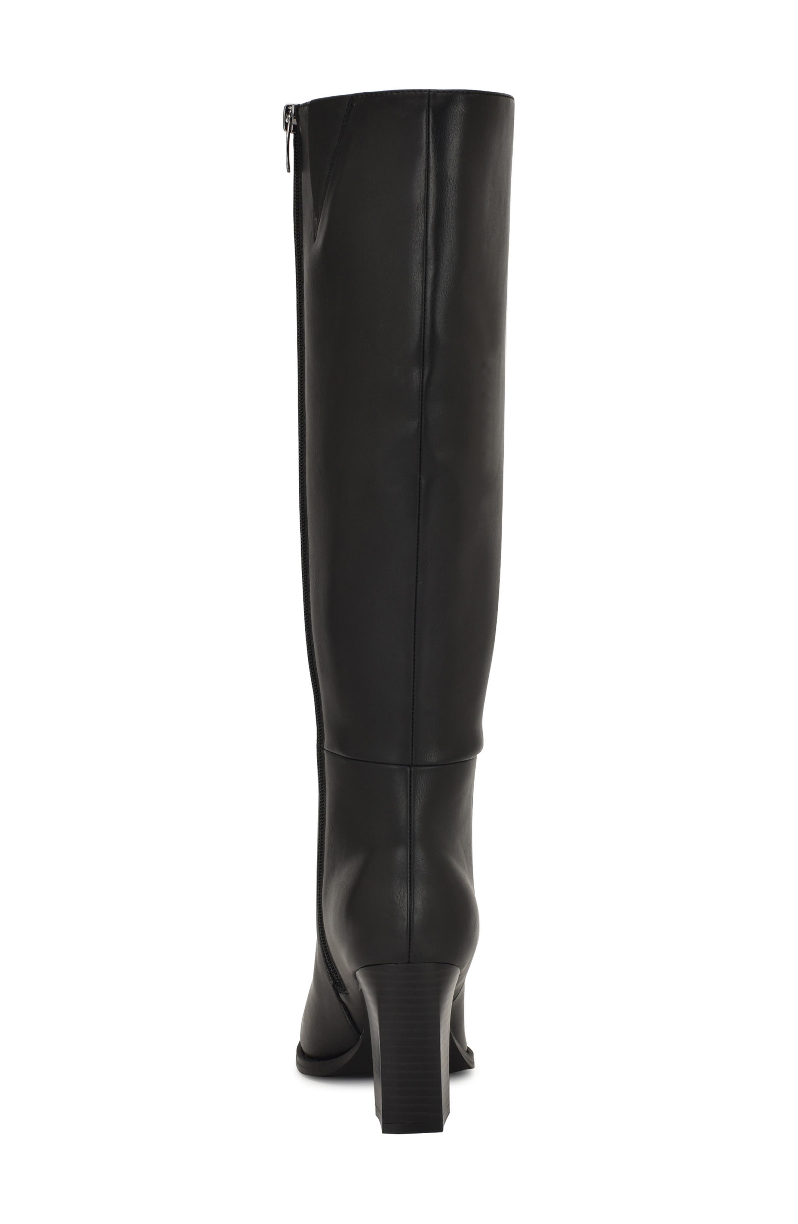 Nine West Zeran Knee High Boot, Alternate, color, Black
