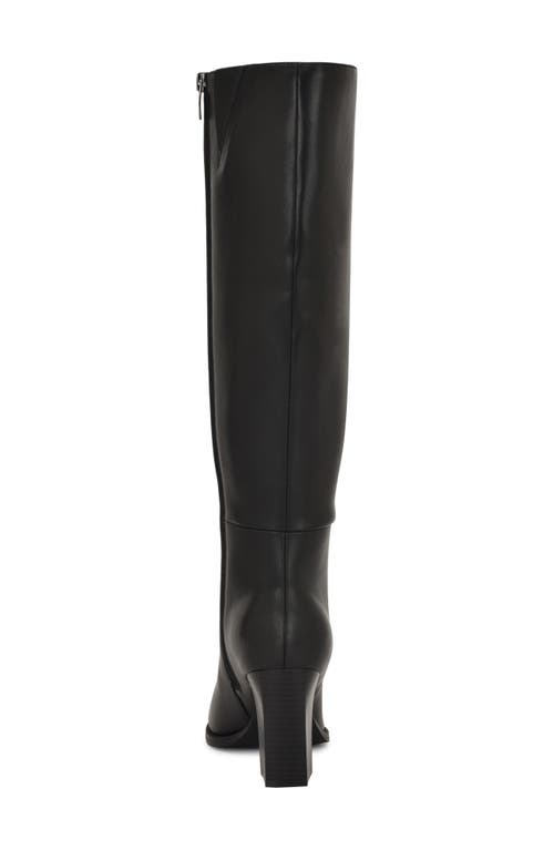 Nine West Zeran Knee High Boot In Black