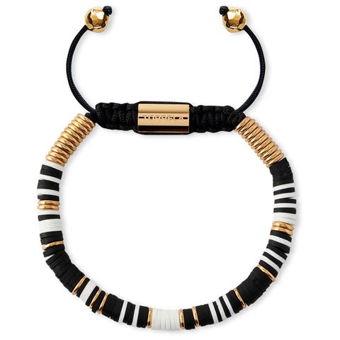 Black Gold Beaded Bracelet