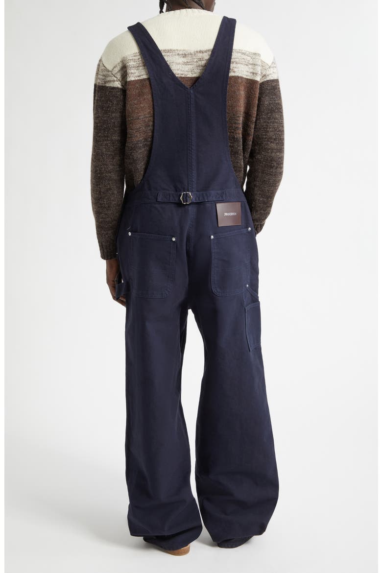 x Guinness Cotton Canvas Workwear Overalls, Alternate, color, INDIGO