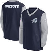 Nike Men's Nike  Navy Dallas Cowboys 2023 Sideline V-Neck Pullover Windshirt
