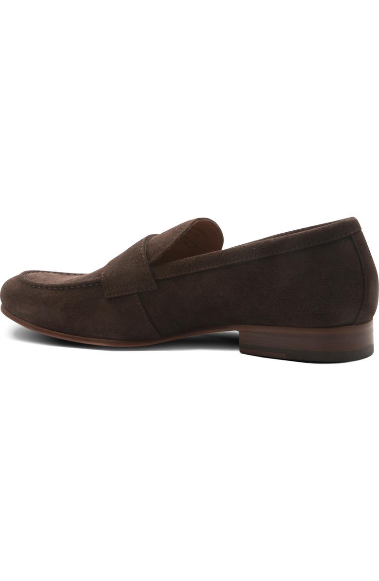 Gordon Rush Cartwright Penny Loafer, Alternate, color, Chocolate Suede