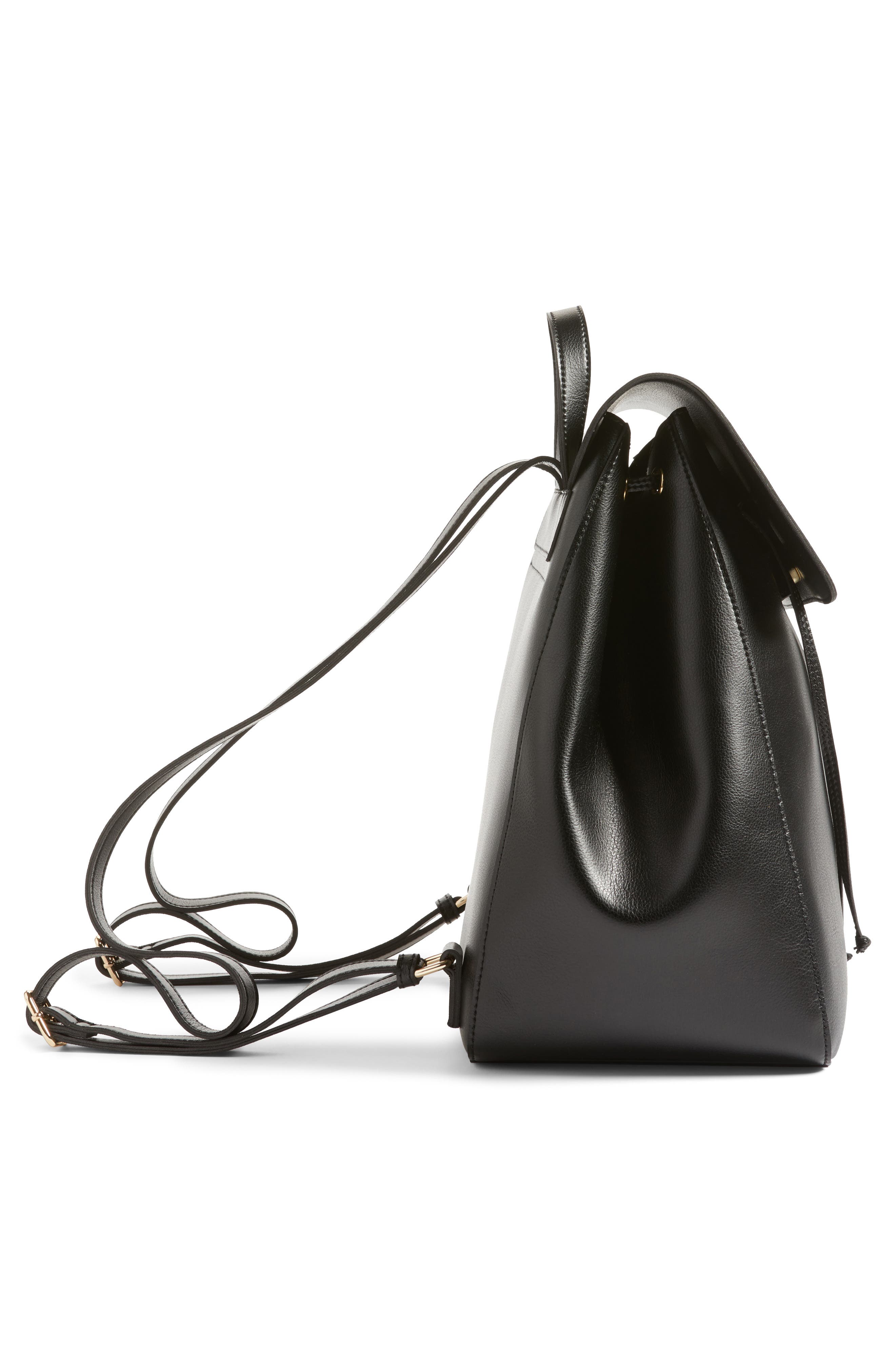Sole Society Ivan Faux Leather Backpack, Alternate, color, 