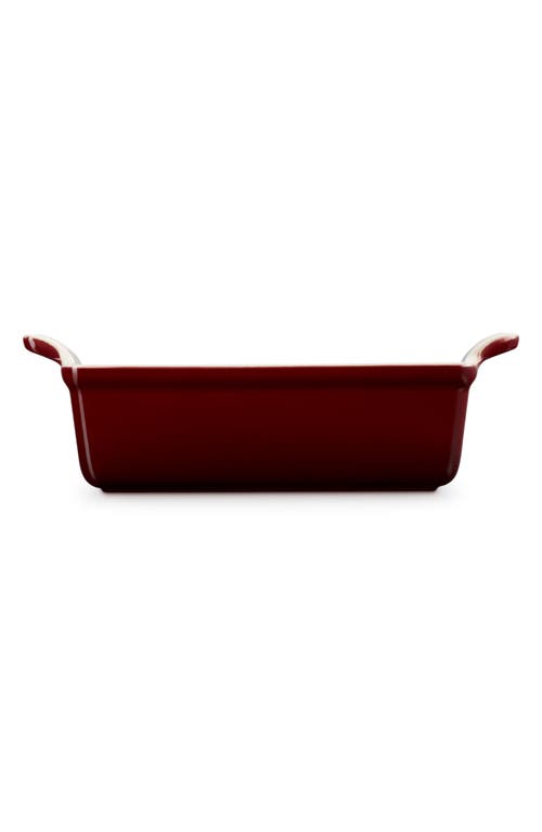 Le Creuset Stoneware Heritage Rectangular Dish In Rhone