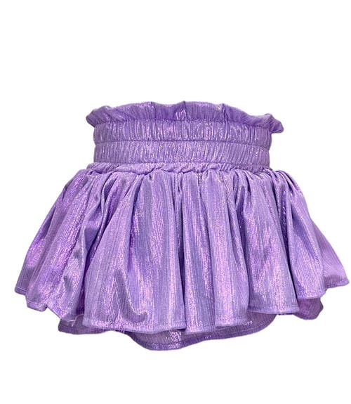 Lola + The Boys Kids'  Metallic Skirt