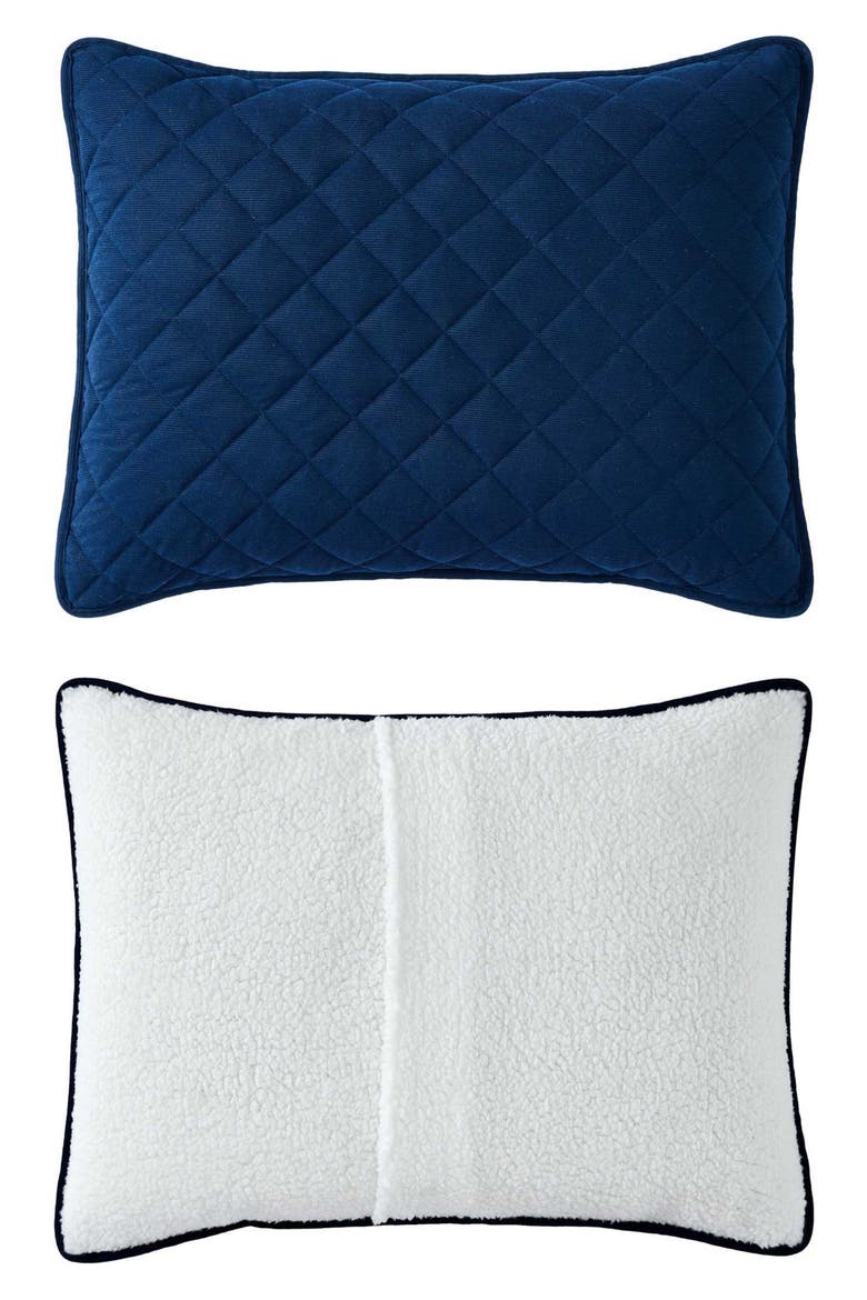 Brantwood Quilt Set, Alternate, color, BLUE INDIGO/ IVORY