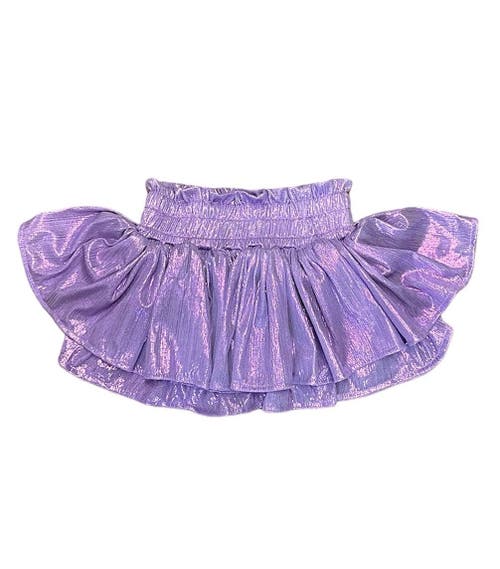 LOLA + THE BOYS LOLA + THE BOYS METALLIC SKIRT