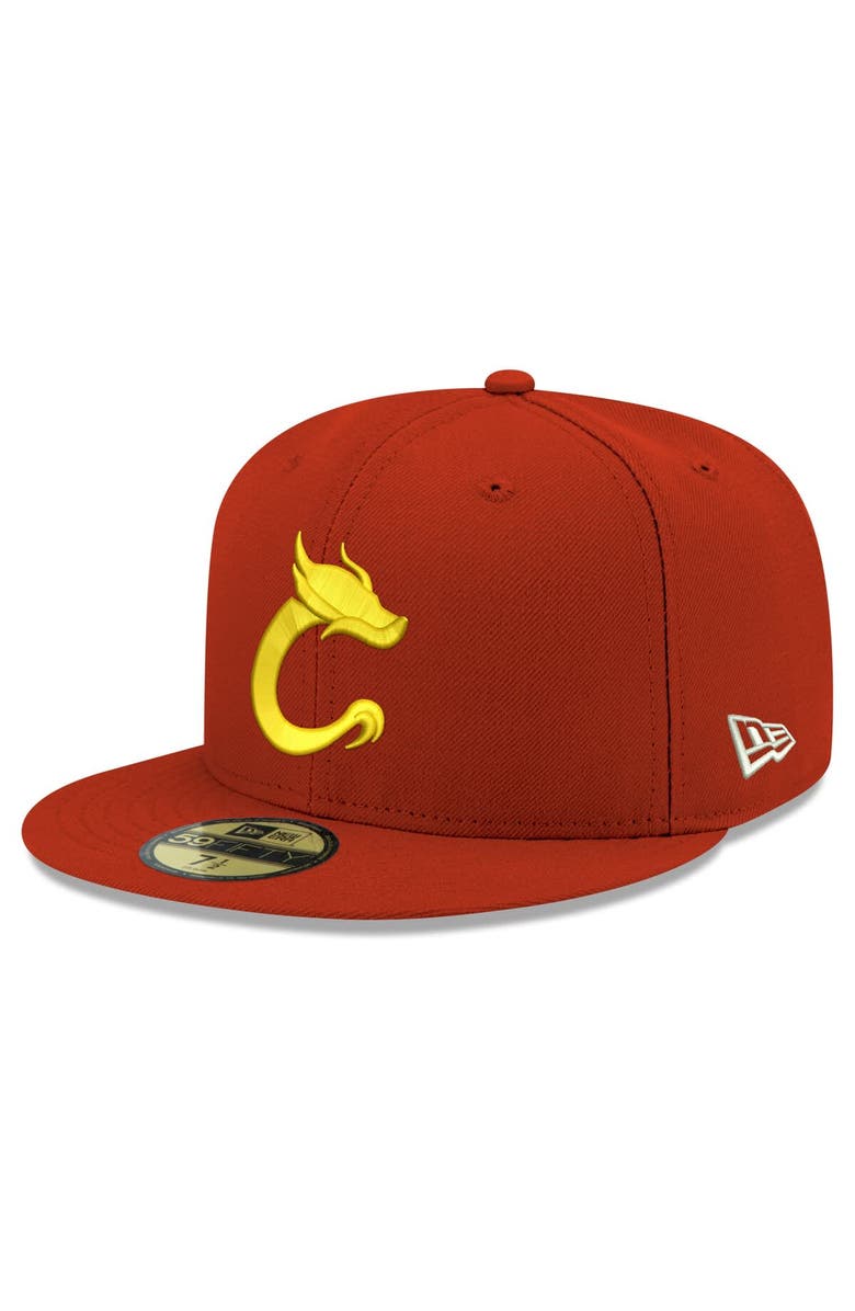 New Era Men's New Era  Red China Baseball 2026 World Baseball Classic 59FIFTY Fitted Hat, Alternate, color, 