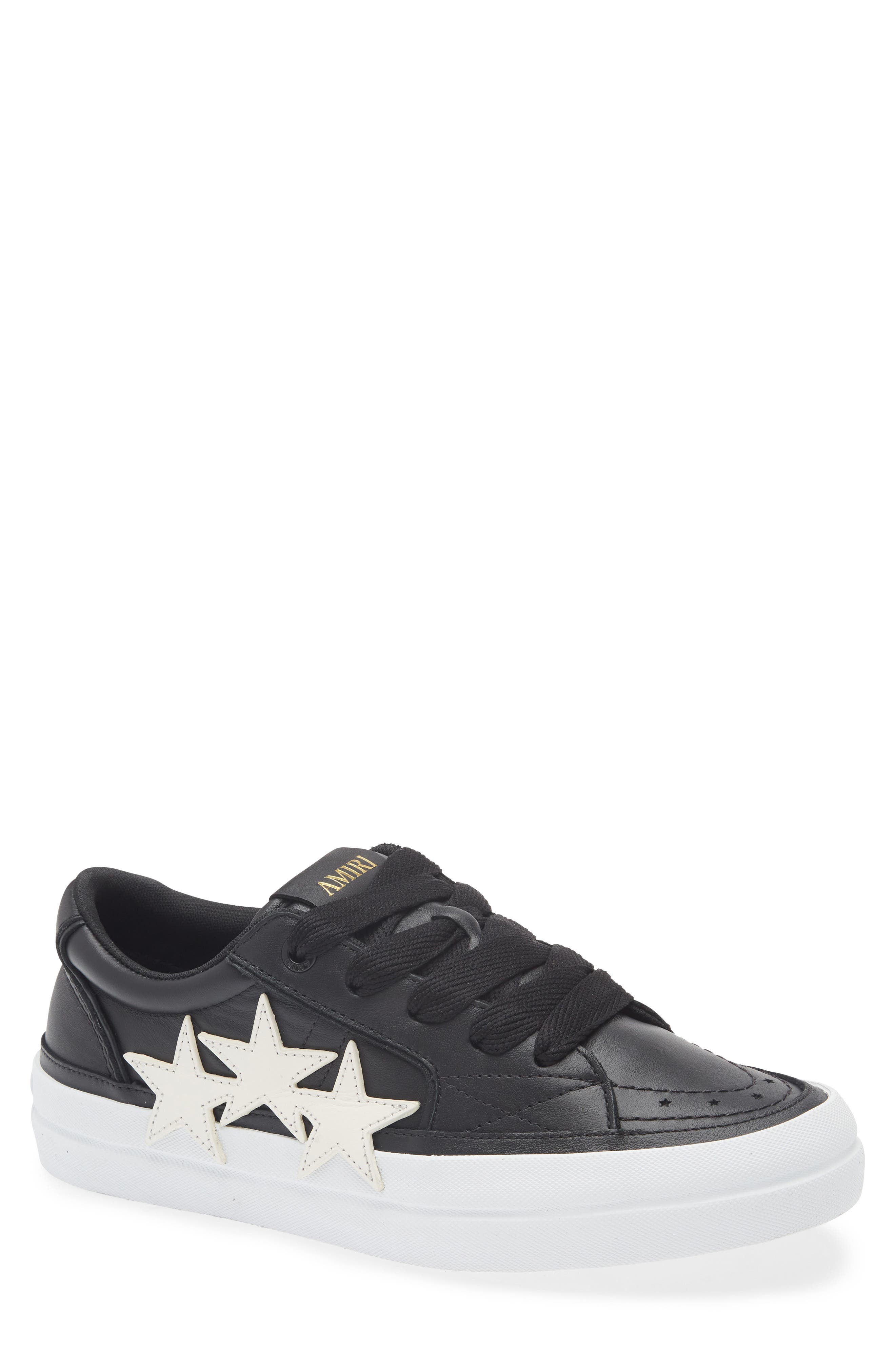 AMIRI Sunset Skate Low Top Sneaker, Main, color, Black