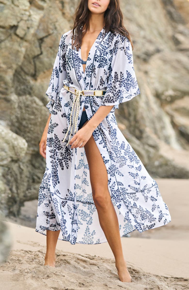 Maaji Sky Vine Abey Cover-Up Dress, Alternate, color, 