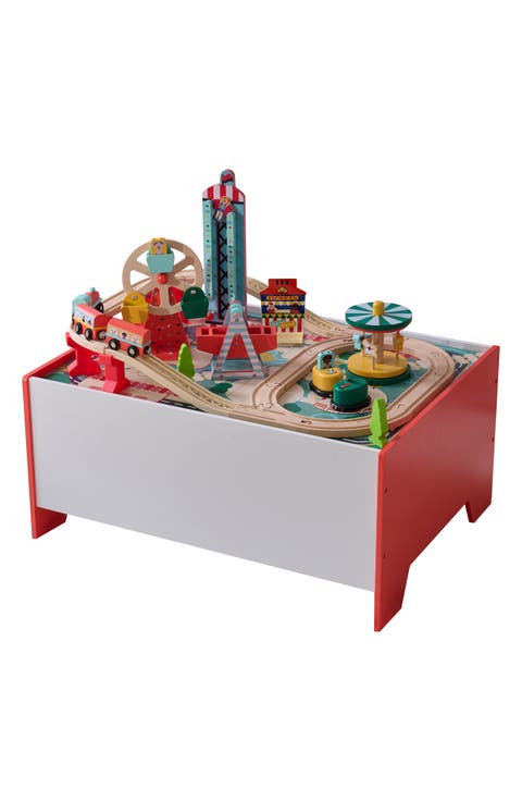 Florida Amusement Park Wooden Activity Table