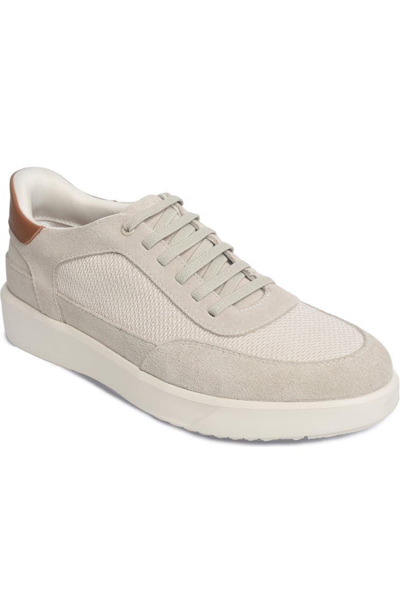 Marc Joseph New York Bill Ave Hands Free Technology Lightweight Leather Sneaker, Main, color, Ivory Suede