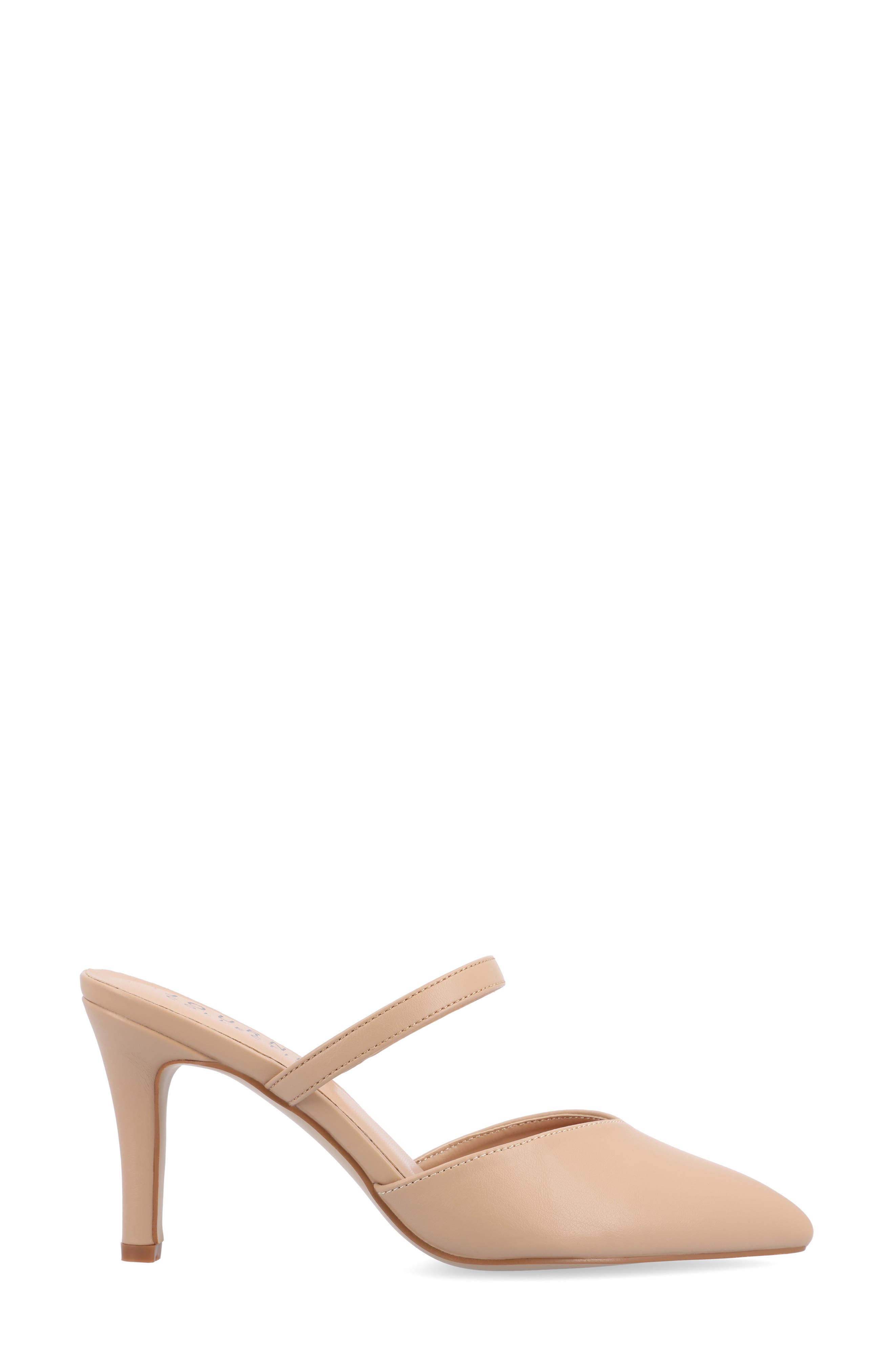 Yvon SuperNatural Shades Pointed Toe Mule Pump, Alternate, color, ALMOND