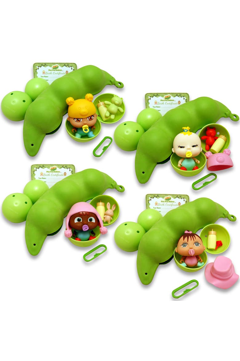 Mystery Surprise 4 Pack Mini Dolls, 3+, Main, color, Multicolored
